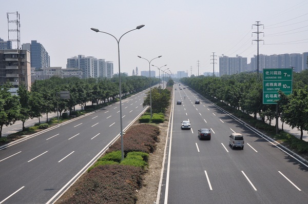 三環路主道路面